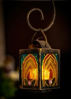 Stained Glass Lantern