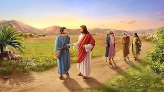 The Lord Jesus talked to Peter