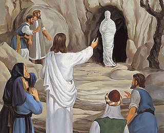 jesus raises lazarus